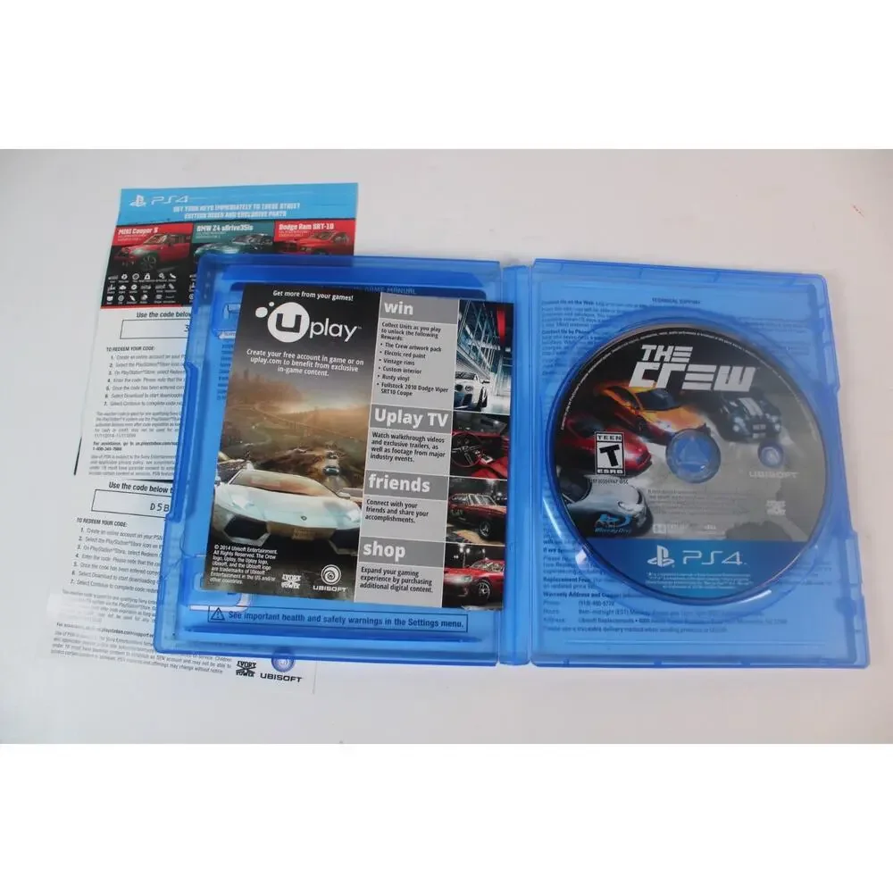 The Crew: Limited Edition (Sony PlayStation 4, 2014, PS4) Authentic, Tested
